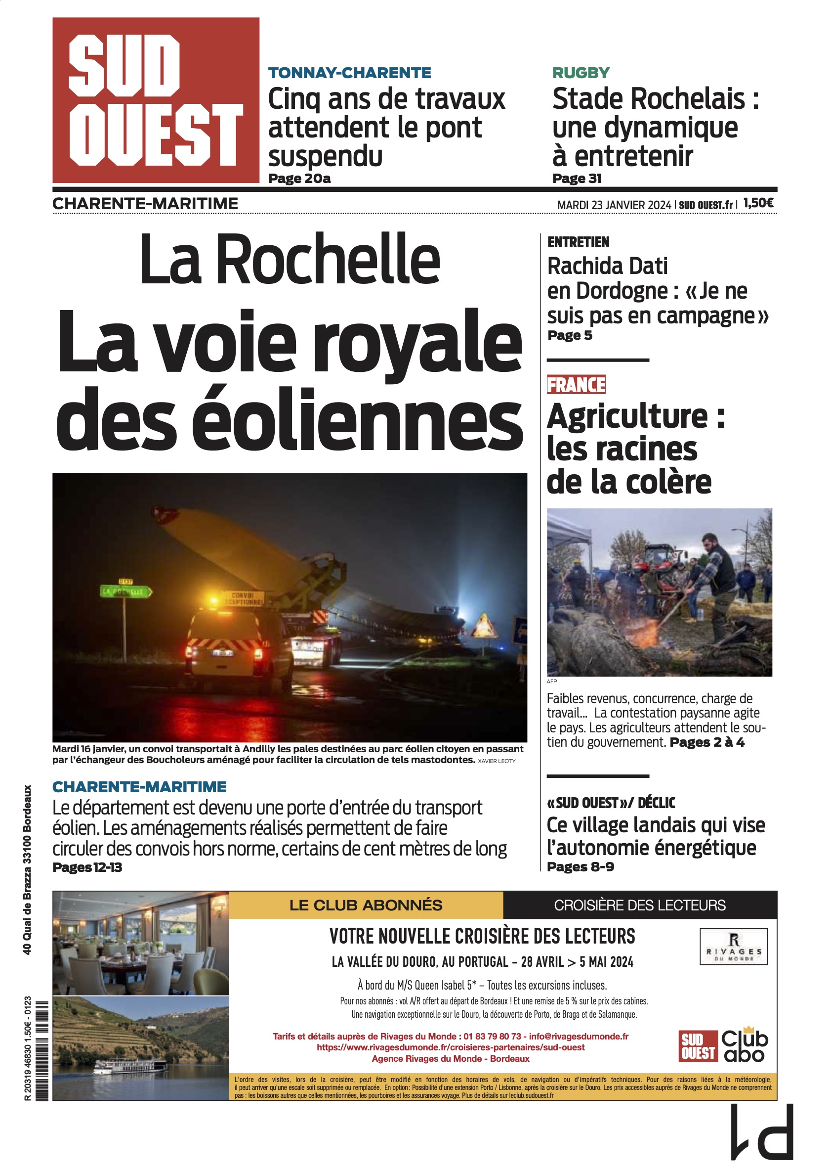 La Rochelle : La voix royale des éoliennes